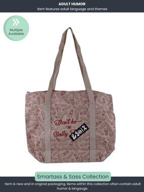 Don’t Be a Salty B* Canvas Tote Bag